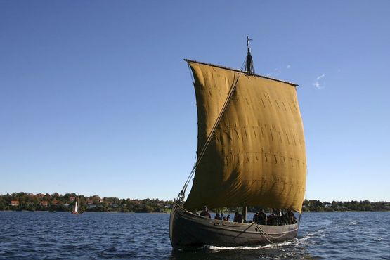 Ottar med vind i sejlet på Roskilde Fjord