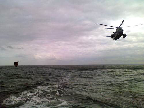 The Sea Stallion on the way to Wicklow. Photo: Louise Kæmpe Henriksen