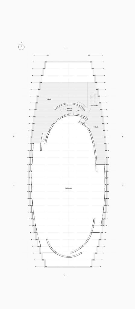 Skrinet 1. etage. Copyright: KVANT-1 og Lundgaard & Tranberg Arkitekter 