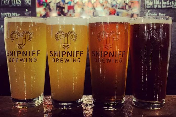 Ølsmagning på Café Knarr med SnippNiff Brewing