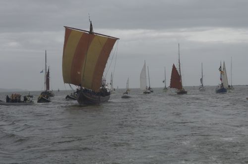 The Sea Stallion arrives in Dublin on 14th August 2007. Photo: Werner Karrasch