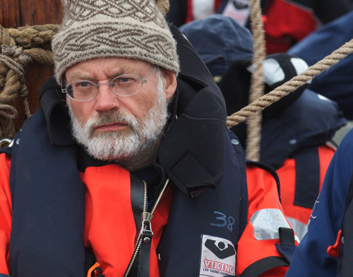 Claus Laage-Thomsen har været rigmester på Havhingsten. Foto: Werner Karrasch