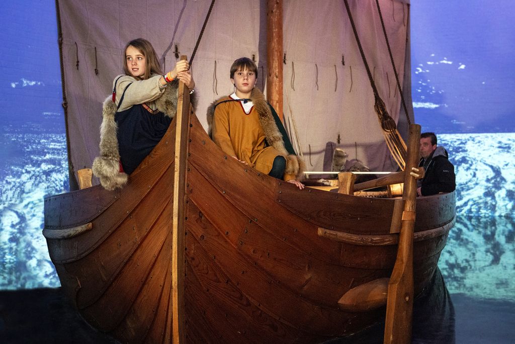 Vinterferie på Vikingeskibsmuseet. Copyright: Vikingeskibsmuseet i Roskilde.