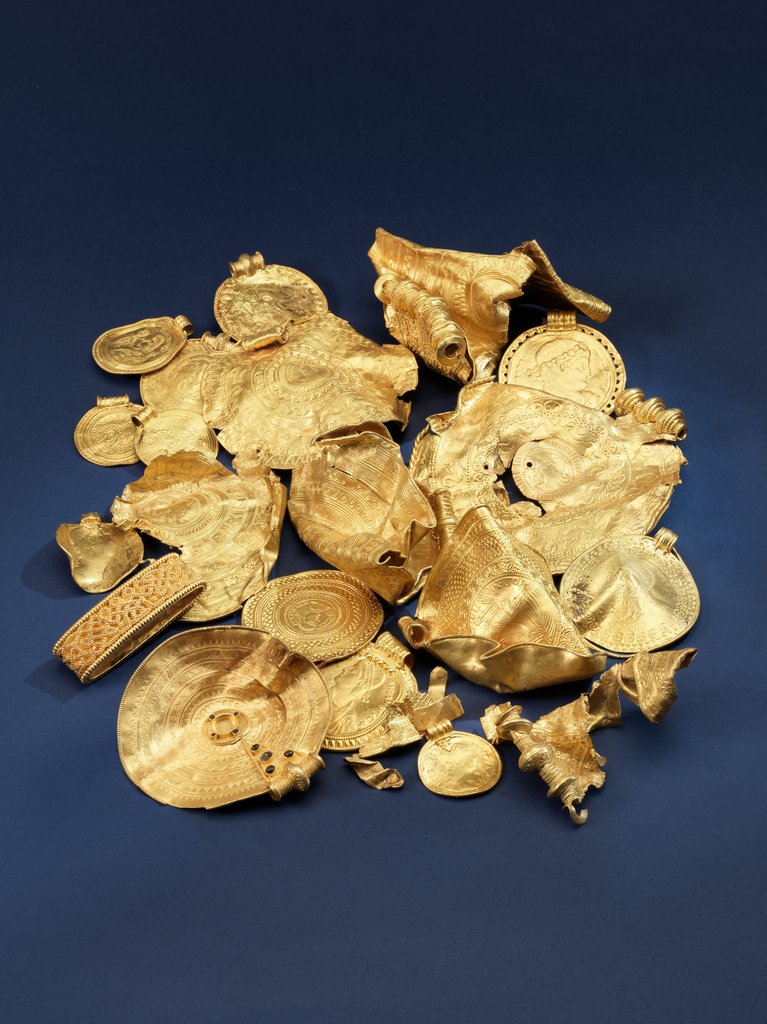 Vindelevskatten. Copyright: Nationalmuseet i Danmark. Foto: Arnold Mikkelsen.