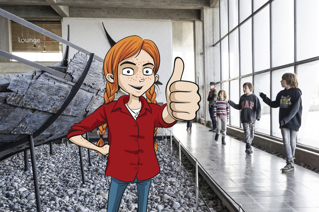 MuseumsMysteriet er en digital skattejagt, der fører jer rundt mellem vikingeskibene på en sjov, underholdende og overraskende måde. MuseumsMysteriet er en digital skattejagt, der fører jer rundt mellem vikingeskibene på en sjov, underholdende og overraskende måde.