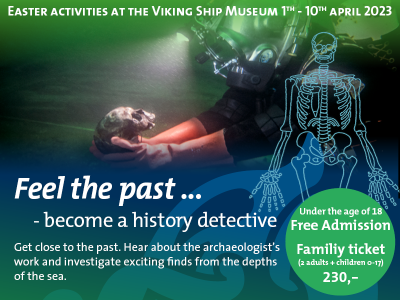 Easter school holidays at the Viking Ship Museum