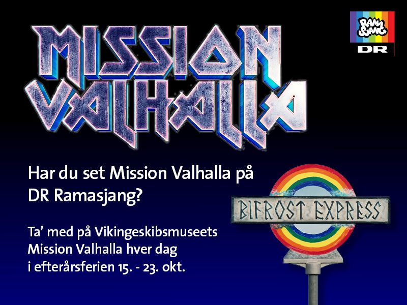 Mission Valhalla på Vikingeskibsmuseet i efterårsferien