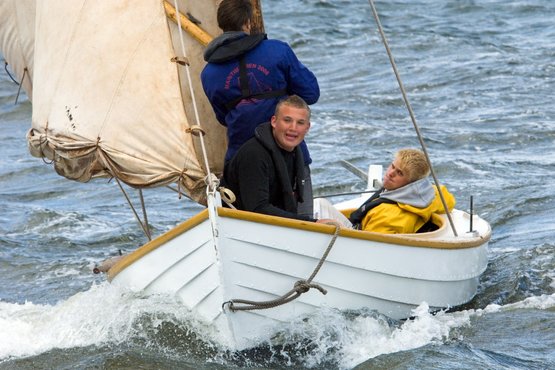 Sejlads på Roskilde fjord. Copyright: Vikingeskibsmuseet i Roskilde.