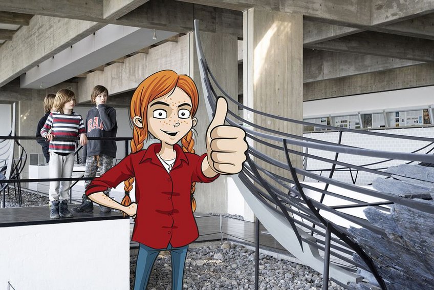 MuseumsMysteriet er en digital skattejagt, der fører jer rundt mellem vikingeskibene på en sjov og overraskende måde.