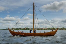 Estrid Byrding bygget og ejet af Vikingeskibsmuseet. Foto: Werner Karrasch