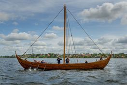 Estrid Byrding bygget og ejet af Vikingeskibsmuseet. Foto: Werner Karrasch