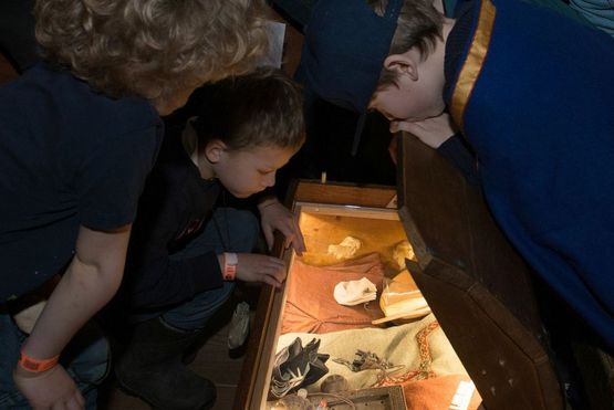 Climb Aboard - an inter-active exhibition in the Viking Ship Hall.
