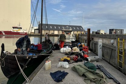 When travelling in a Viking ship, you need a lot of stuff in a very small space. Here are just some of the items unpacked from the dorks