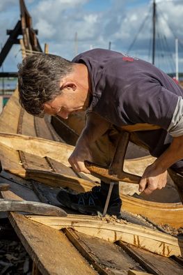 Værftsrundvisning på Vikingeskibsmuseet