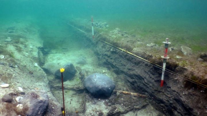 underwater archeology - Excavation, recording and preservation in situ