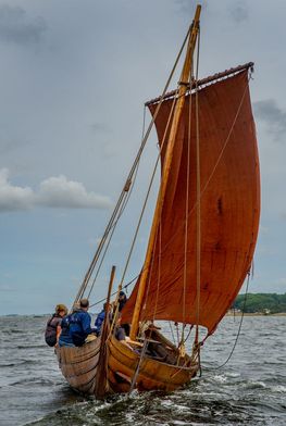 Estrid Byrding bygget og ejet af Vikingeskibsmuseet. Foto: Werner Karrasch