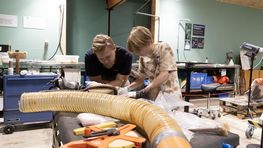 Besøg Marinarkæologernes Værksted i sommerferien. Copyrigt: vikingeskibsmuseet i Roskilde.