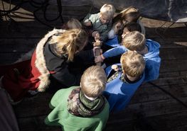 Children and adults can participate in this interactive tour centered around the Nordic myths. 