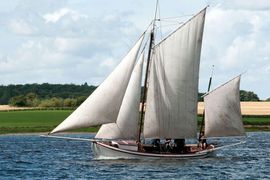 Viktoria fra 1904, her under sejlads i Roskilde fjord. 