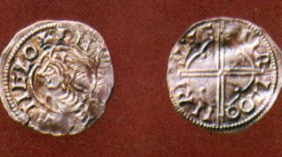 Knud den Store mønter fra Ribe. Foto: Den Antikvariske samling, Ribe