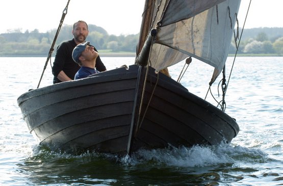 Den klinkbyggede båd Marcus Noer, copyright: Vikingeskibsmuseet i Roskilde.