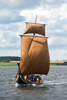 Nordlandsbåden Rana. Copyright: Vikingeskibsmuseet i Roskilde.