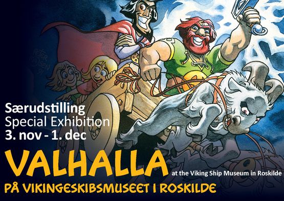 'Valhalla på Vikingeskibsmuseet' 3. november til 1. december. Copyright: Peter Madsen