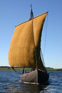 Sejlads med Ottar. Foto Werner Karrasch