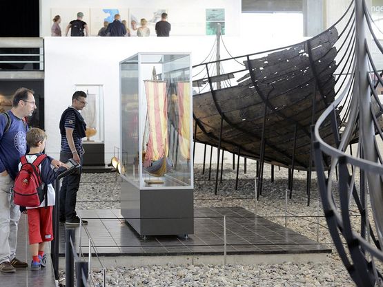Guided tours: on racing bikes and longships at the Viking Ship Museum.
