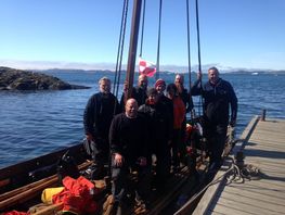 Besætningen er kommet godt frem til Nuuk