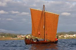 Skjoldungen ved Haukesund Skjoldungen on arrival at Haugesund on Tuesday 9 July 2019. Photo: Tor André Johannesen