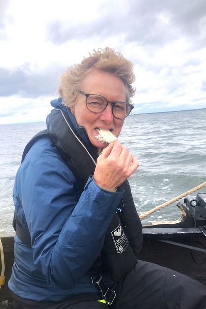 The Skjoldungen food experiment consisted of the crew living on real Viking food for 4 days - dried meat, fish, fruit, nuts and crispbread