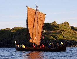 Skjoldungen ved Haukesund Skjoldungen on arrival at Haugesund on Tuesday 9 July 2019. Photo: Tor André Johannesen