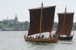 En uforglemmelig julegave på Roskilde Fjord. Copyright: Vikingeskibsmuseet i Roskilde.