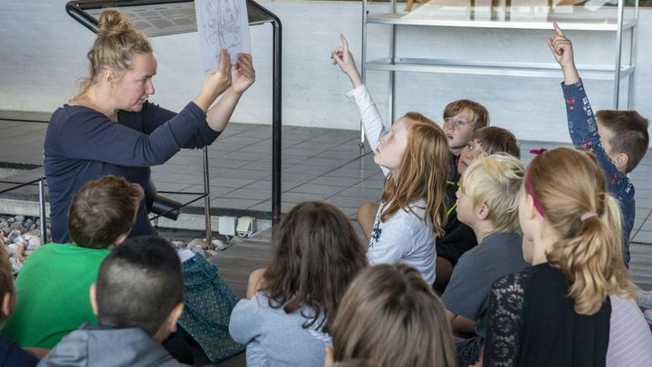 Skoletjenesten på Vikingeskibsmuseet