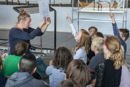 Skoletjenestens undervisningsforløb- Copyright: Vikingeskibsmuseet i Roskilde. 