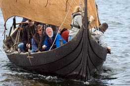 Vikingeskibet Kraka Fyr. Copyright: Vikingeskibsmuseet i Roskilde.