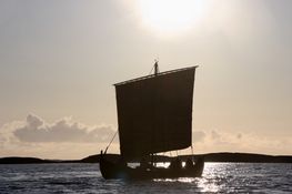 Skjoldungen ved Haukesund Skjoldungen on arrival at Haugesund on Tuesday 9 July 2019. Photo: Tor André Johannesen