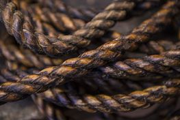 This summer, the rope maker shows how to make ropes from sealskin, wool and horsehair for the Viking Ship Museum's boats. This summer, the rope maker shows how to make ropes from sealskin, wool and horsehair for the Viking Ship Museum's boats.