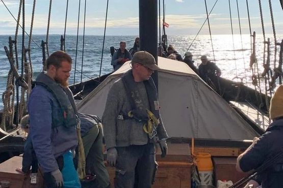 Ankomst til Hundested - Ottar sommertogt 2024
