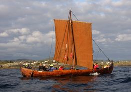 Skjoldungen ved Haukesund Skjoldungen on arrival at Haugesund on Tuesday 9 July 2019. Photo: Tor André Johannesen