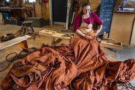 Estrid Byrding bygget og ejet af Vikingeskibsmuseet. Foto: Werner Karrasch