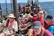 Helge Ask heading to Odden Harbour on this year's summer cruise 2024
