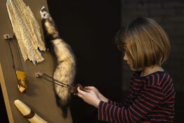 The Hamlet – The children’s universe at the Viking Ship Museum. Photo: Jacob N Andreassen. Copyright: Vikingeskibsmuseet in Roskilde. 