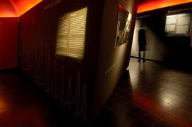 Blodspor kunne opleves på Vikingeskibsmuseet fra 2005-2006