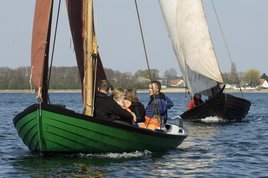 Vandkalvens jomfrusejlads. Fotograf: Werner Karrasch, Copyright: Vikingeskibsmuseet i Roskilde