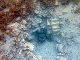 Marinarkæologiske undersøgelser i Costa Rica. Copyright: Nationalmuseet i Danmark. Foto: John Fhær Engedal Nissen