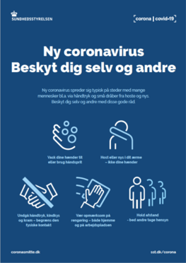 De danske myndigheders Covid-19 retningslinier