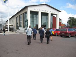 Vi er på tur til det Maritime Museum i Karlskrona.
