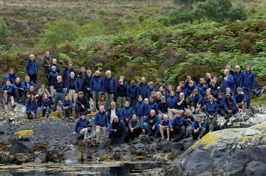 Crewmembers on the Sea Stallion, Isle of Skye, Scotland. photo: Werner Karrasch